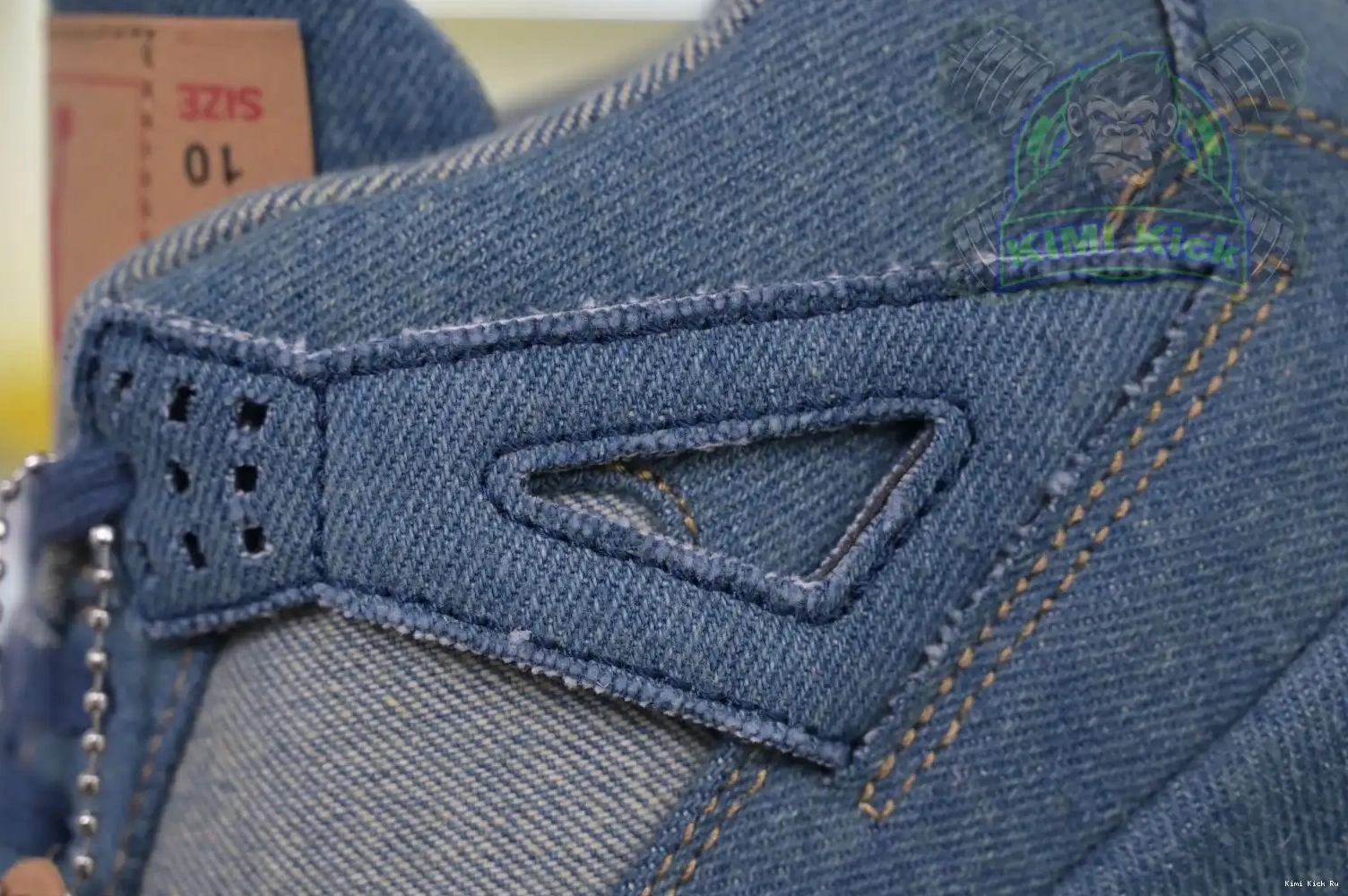 Air 4 Kimikick levis retro Jordan Jordan denim 0730